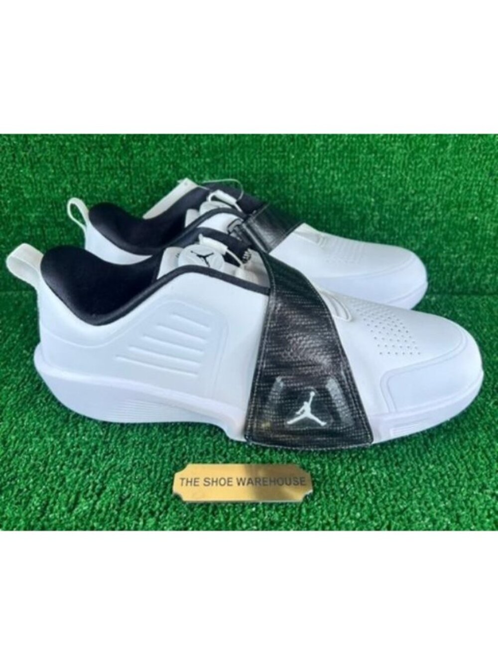 Men's Jordan Air Rev BOA Golf Shoes Comfort FV6338-103 White Black Size 10